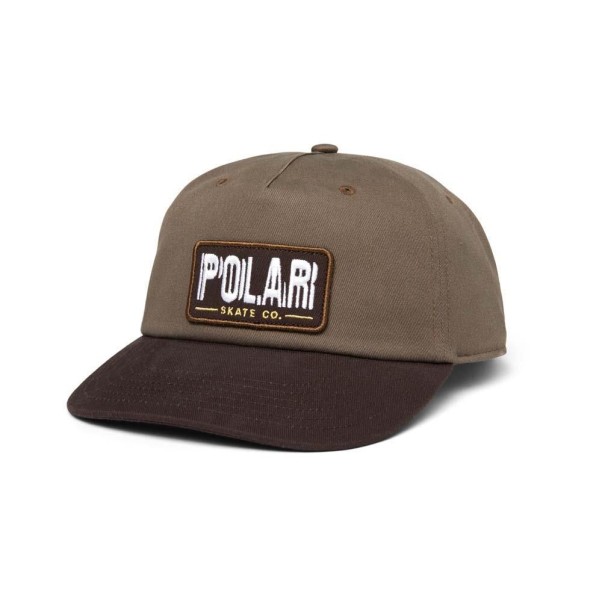 Polar Earthquake Patch Cap Brown