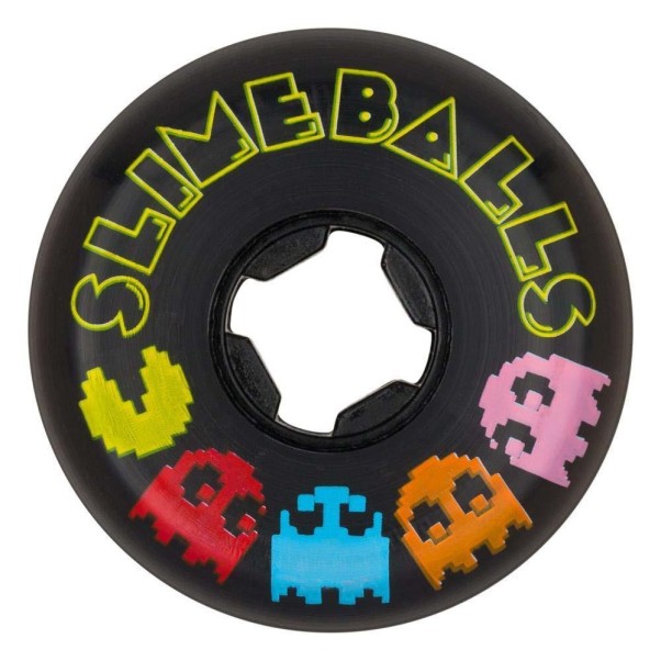 Slime Balls Skateboard Wheels Pac Man Vomit Mini 97a Black