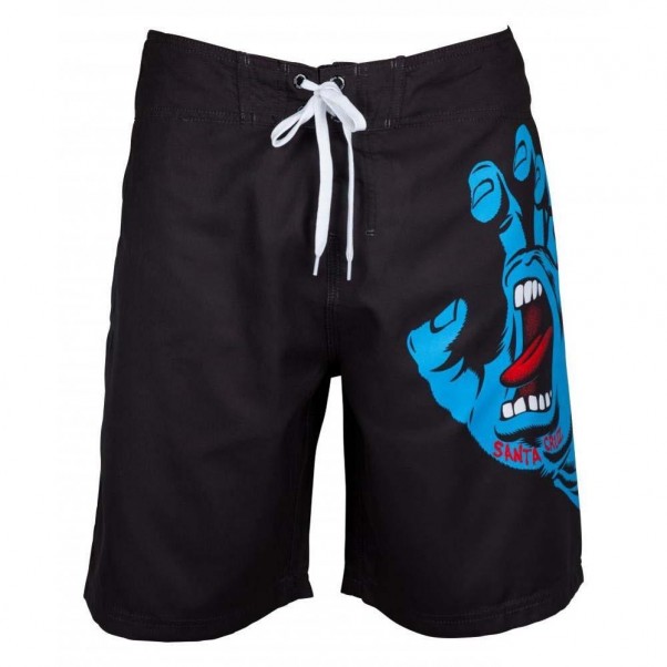 Santa Cruz Boardshorts Screaming Hand Boardie Black