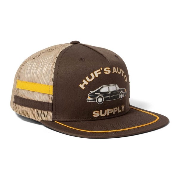 Huf's Auto Supply Trucker Cap Brown