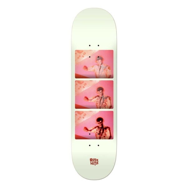 Real Skateboard Deck Busenitz Shock White/Glow