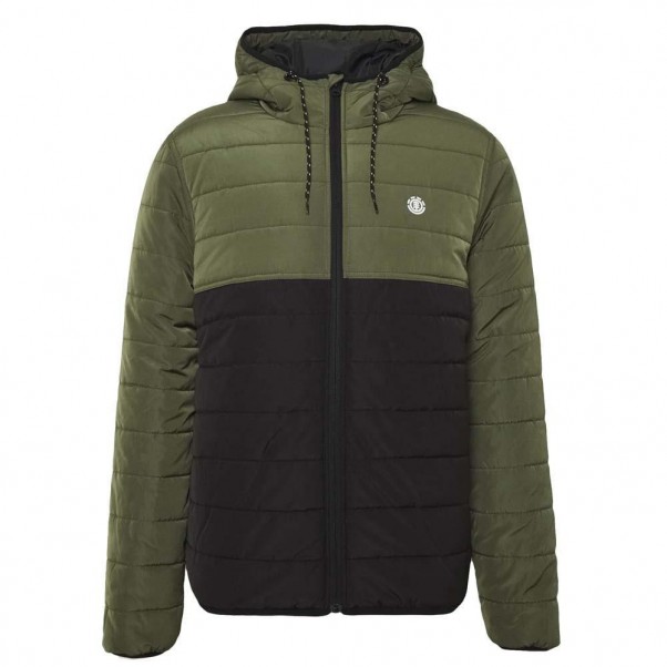 Element Alder Fundamental Puff Jacket Flint Black