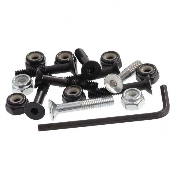 Enuff Skateboard Bolts Allen Key Black Silver