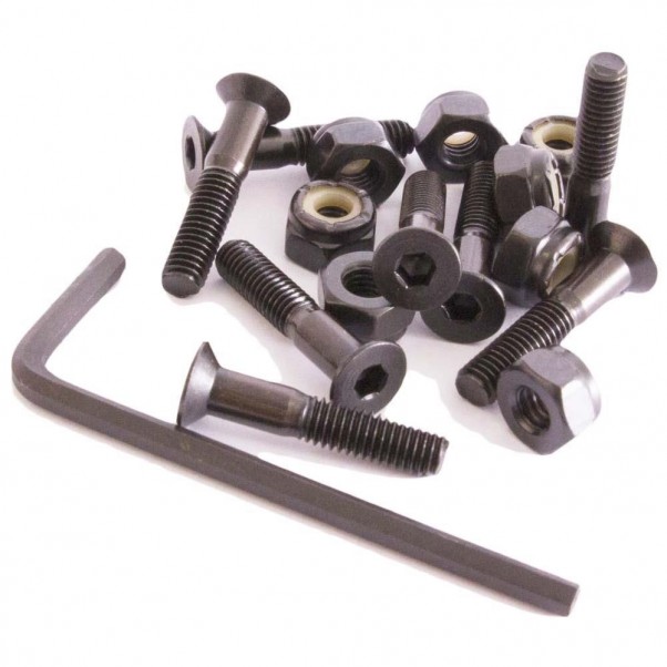 Sushi Skateboard Allen Key Bolts Black