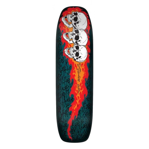 Creature Pro Skateboard Deck Navarette 3 Skulls Multi