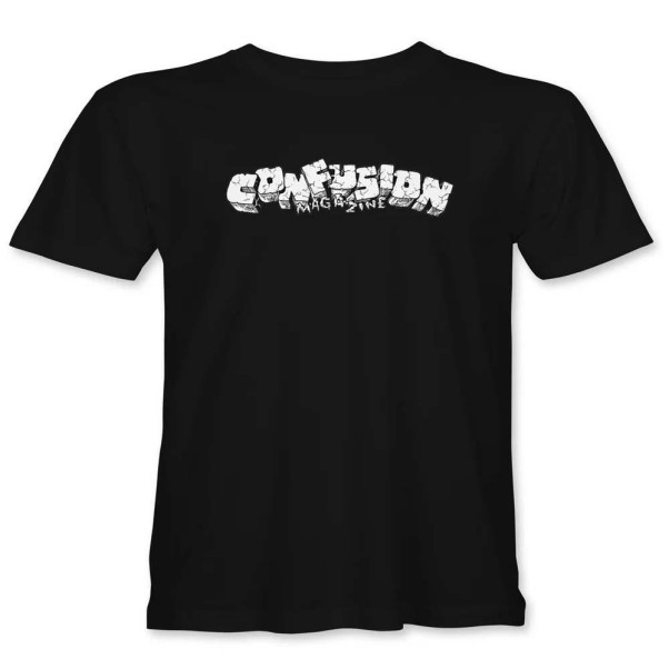 Confusion Mag Cranium T-Shirt Black