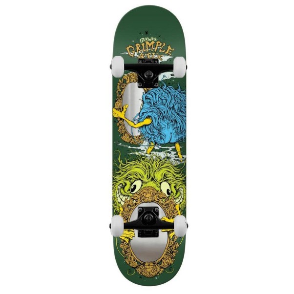 Anti Hero Pro Complete Skateboard Gerwer Grimple Smoke & Mirrors Green